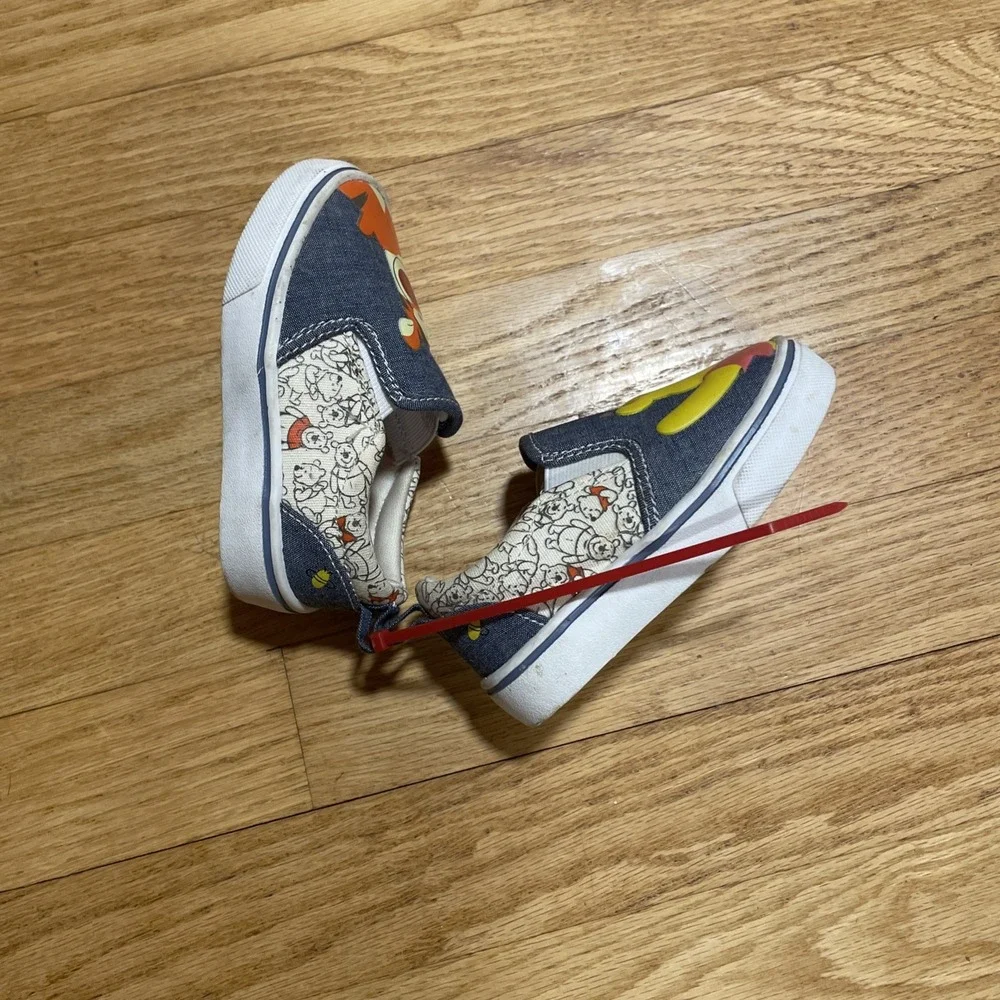 Disney Baby Winnie The Pooh And Tigger Slip On Shoes Toddler Size 6